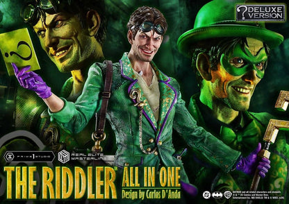 PRIME 1 - DC Comics Real Elite Masterline Series Statue 1/3 The Riddler All In One (Design by Carlos D'Anda) DX Bonus Version