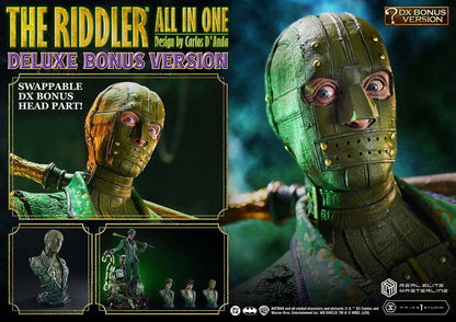 PRIME 1 - DC Comics Real Elite Masterline Series Statue 1/3 The Riddler All In One (Design by Carlos D'Anda) DX Bonus Version