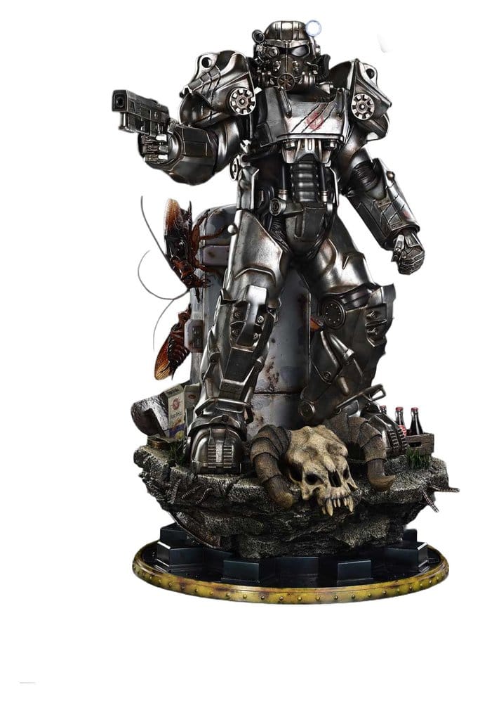 PRIME 1  - Fallout Real Elite Masterline Statue 1/4 Maximus Power Armor DX Bonus Version