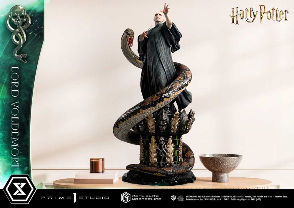 PRIME 1 - Harry Potter Real Elite Masterline Series Statue 1/4 Lord Voldemort Bonus Version