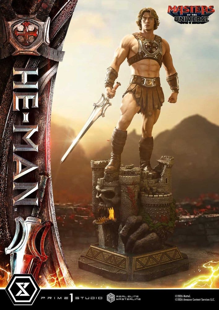 PRIME 1 - Masters of the Universe (2026 Film) Real Elite Masterline Series Statue 1/3 He-Man DX Bonus Version
