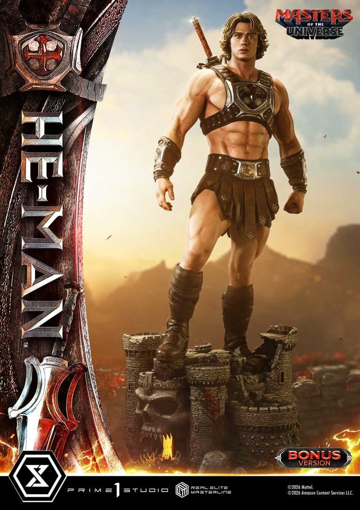 PRIME 1 - Masters of the Universe (2026 Film) Real Elite Masterline Series Statue 1/3 He-Man DX Bonus Version