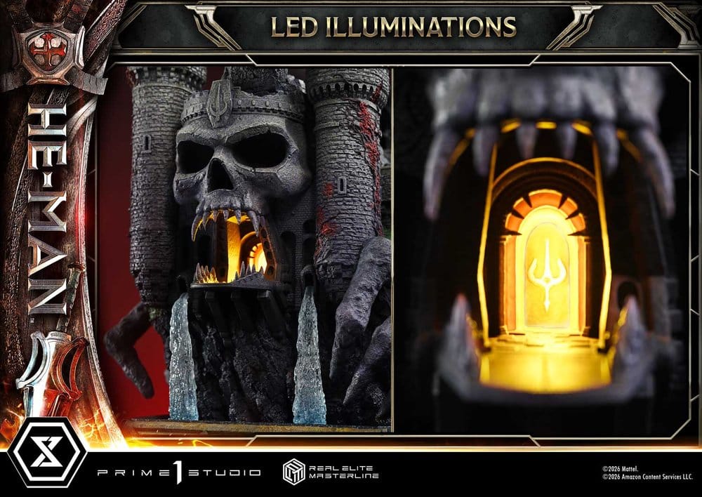 PRIME 1 - Masters of the Universe (2026 Film) Real Elite Masterline Series Statue 1/3 He-Man DX Bonus Version