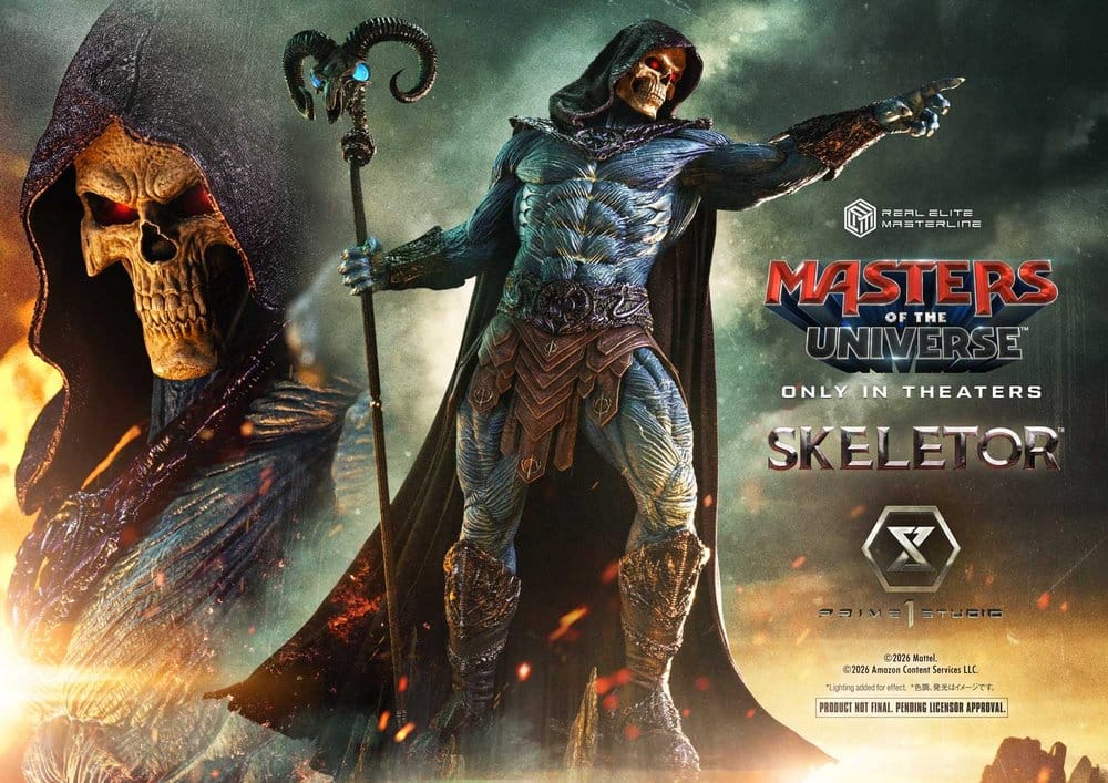 PRIME 1 - Masters of the Universe (2026 Film) Real Elite Masterline Series Statue 1/3 Skeletor Bonus Version