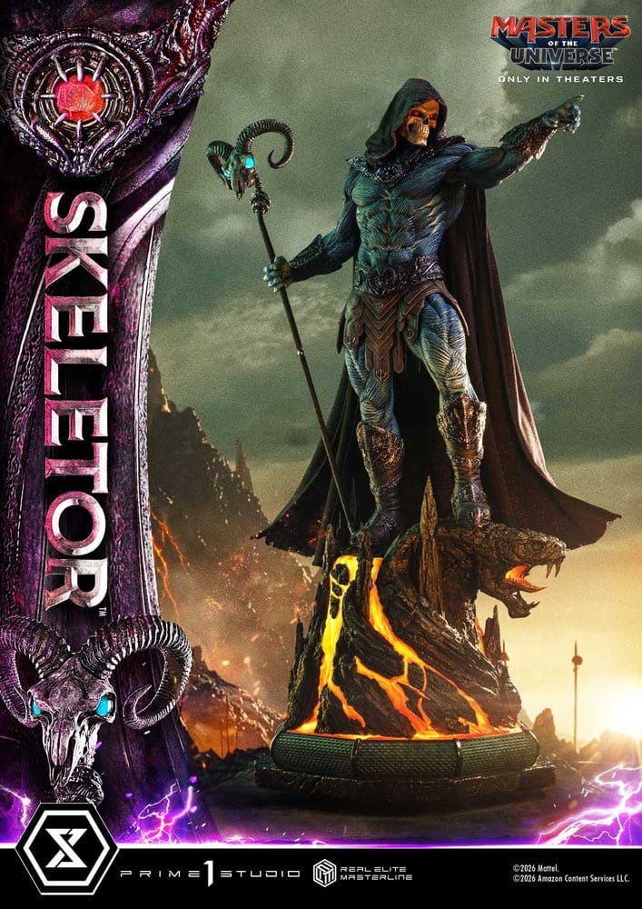 PRIME 1 - Masters of the Universe (2026 Film) Real Elite Masterline Series Statue 1/3 Skeletor Bonus Version