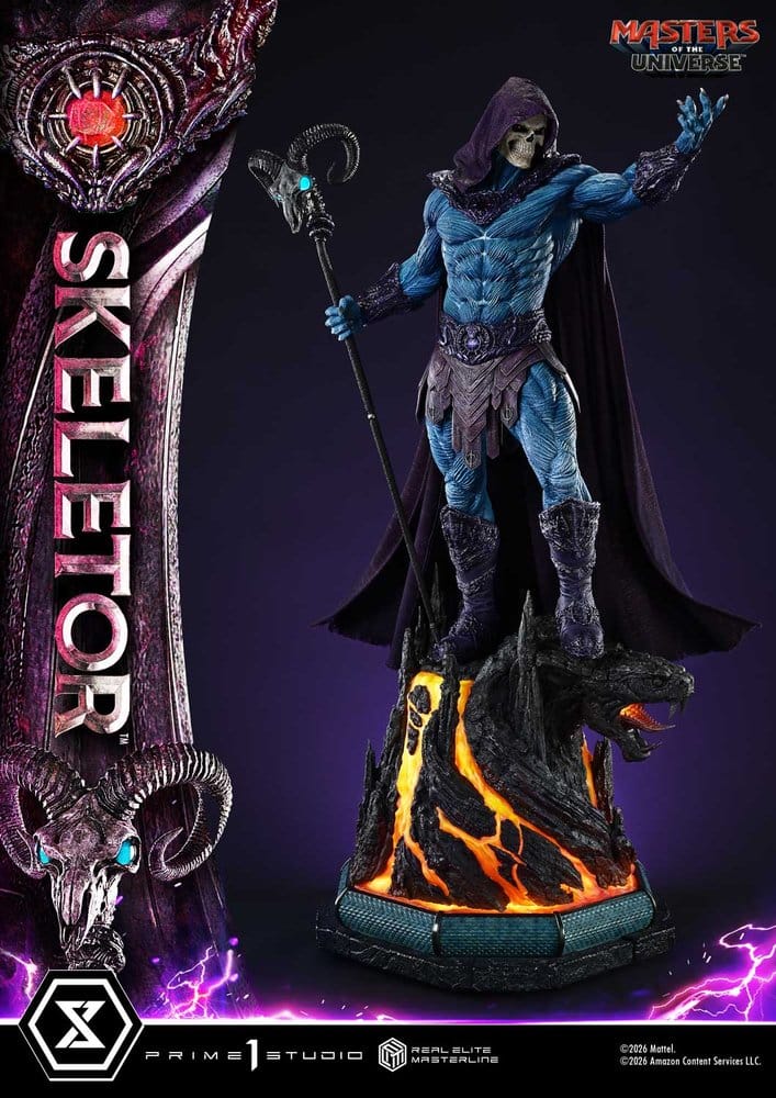 PRIME 1 - Masters of the Universe (2026 Film) Real Elite Masterline Series Statue 1/3 Skeletor Bonus Version