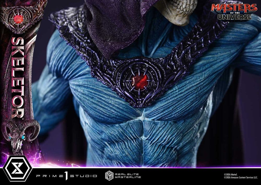 PRIME 1 - Masters of the Universe (2026 Film) Real Elite Masterline Series Statue 1/3 Skeletor Bonus Version