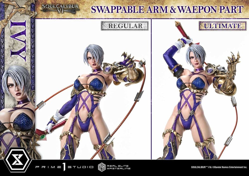 PRIME 1  - Soul Calibur VI Real Elite Masterline Series Statue 1/4 Ivy Ultimate Version