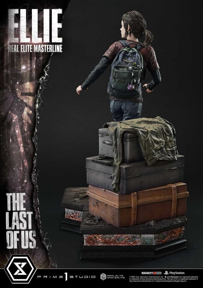 PRIME 1 - The Last of Us (Part I) Real Elite Masterline Statue 1/4 Ellie Bonus Version