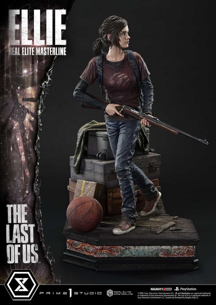 PRIME 1 - The Last of Us (Part I) Real Elite Masterline Statue 1/4 Ellie Bonus Version