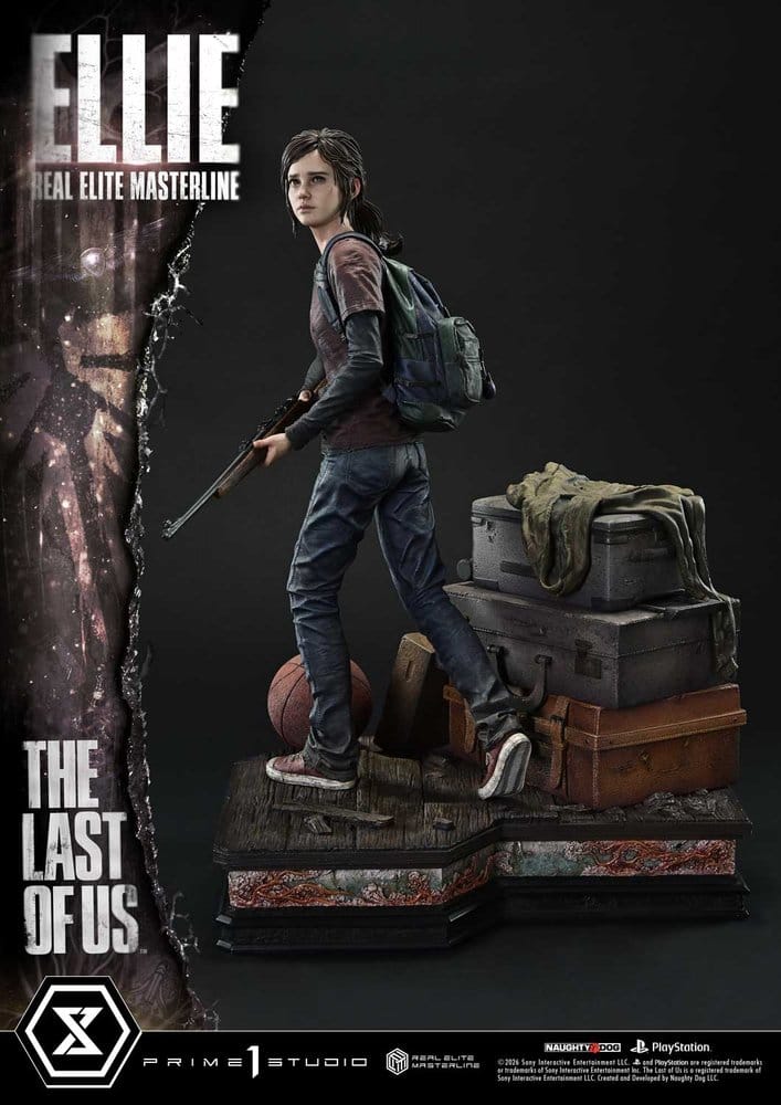 PRIME 1 - The Last of Us (Part I) Real Elite Masterline Statue 1/4 Ellie Bonus Version
