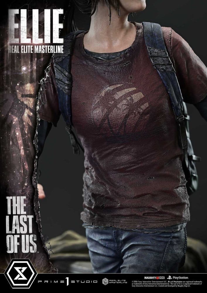 PRIME 1 - The Last of Us (Part I) Real Elite Masterline Statue 1/4 Ellie Bonus Version