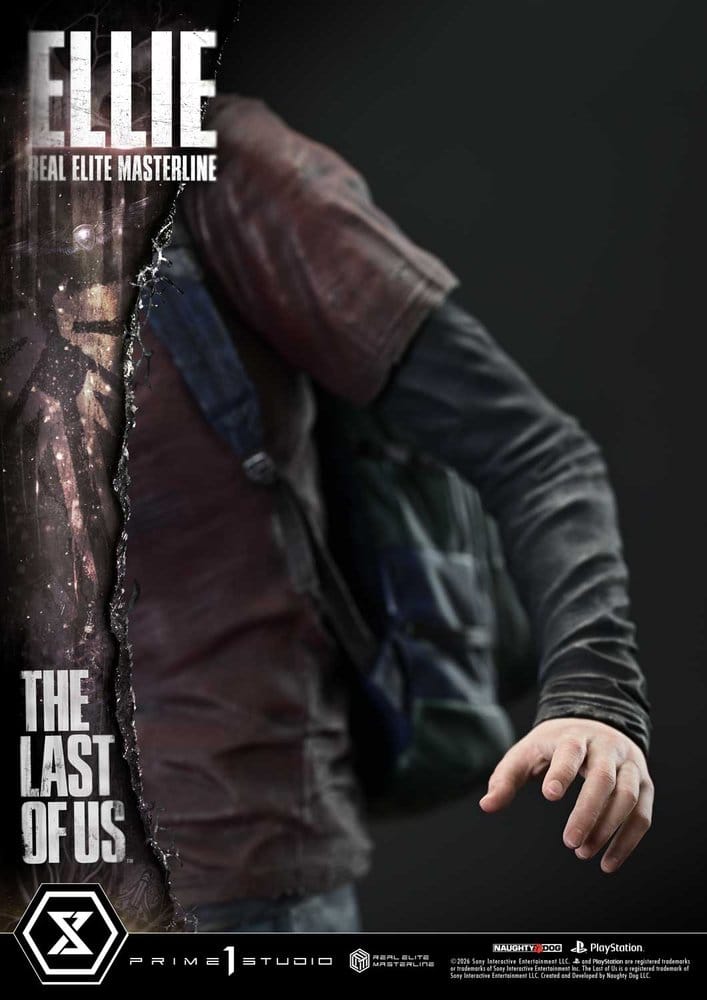 PRIME 1 - The Last of Us (Part I) Real Elite Masterline Statue 1/4 Ellie Bonus Version