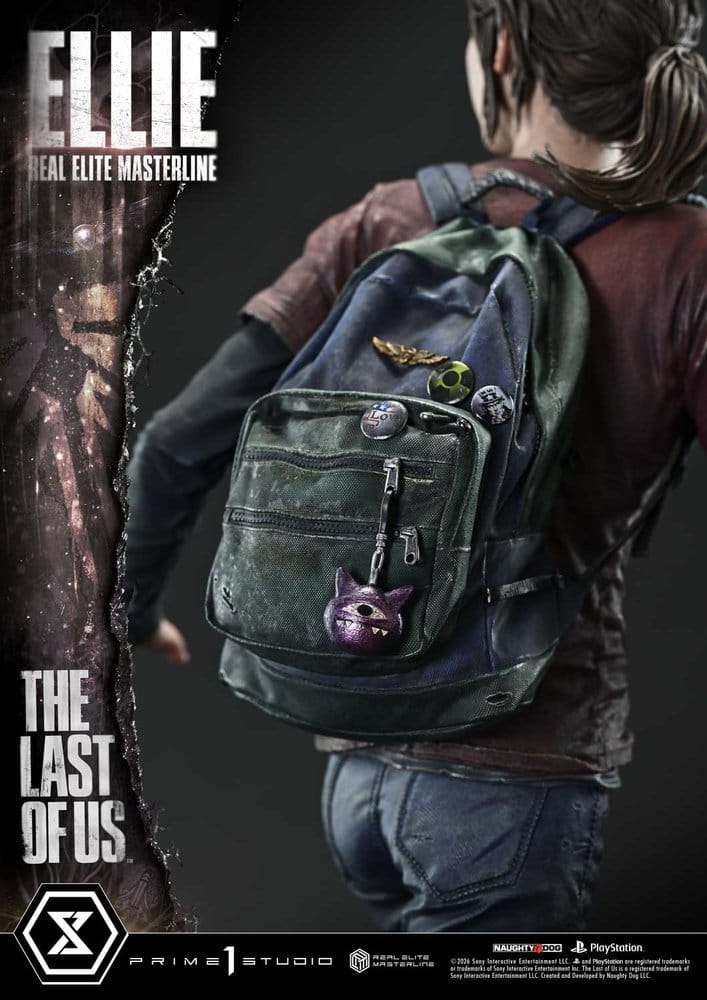 PRIME 1 - The Last of Us (Part I) Real Elite Masterline Statue 1/4 Ellie Bonus Version