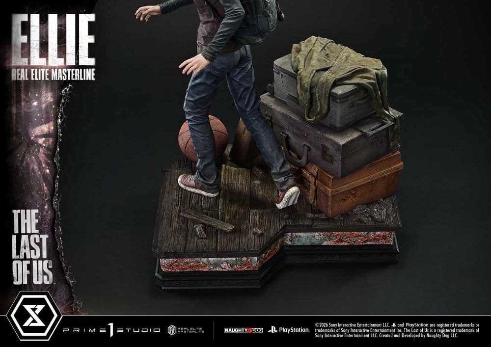 PRIME 1 - The Last of Us (Part I) Real Elite Masterline Statue 1/4 Ellie Bonus Version