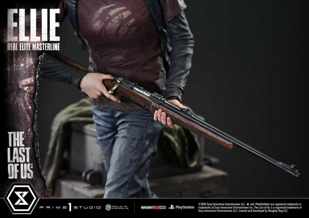 PRIME 1 - The Last of Us (Part I) Real Elite Masterline Statue 1/4 Ellie Bonus Version