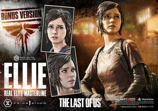 PRIME 1 - The Last of Us (Part I) Real Elite Masterline Statue 1/4 Ellie Bonus Version