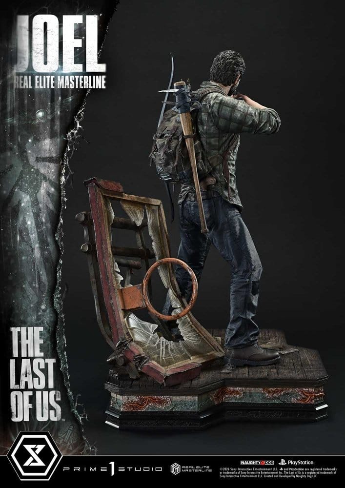 PRIME 1 - The Last of Us (Part I) Real Elite Masterline Statue 1/4 Joel Bonus Version
