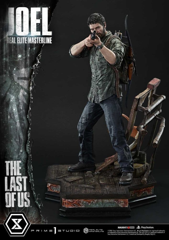PRIME 1 - The Last of Us (Part I) Real Elite Masterline Statue 1/4 Joel Bonus Version