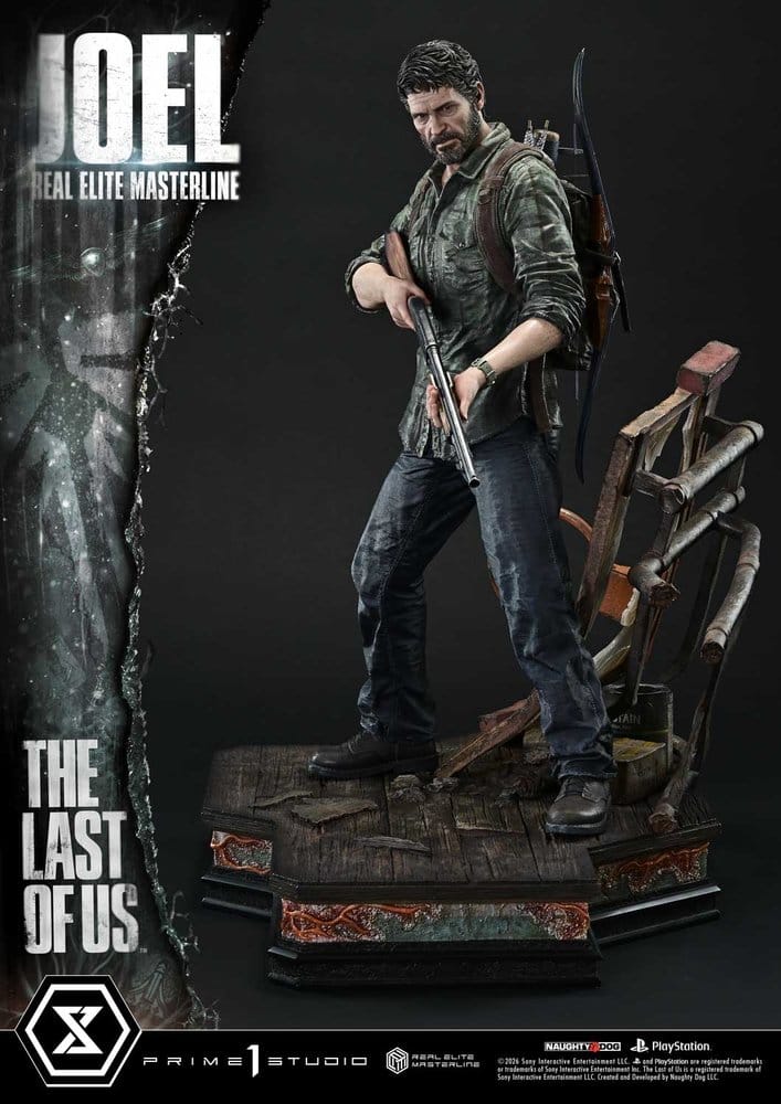 PRIME 1 - The Last of Us (Part I) Real Elite Masterline Statue 1/4 Joel Bonus Version
