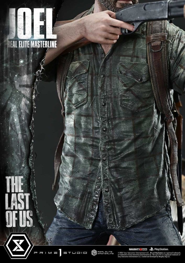PRIME 1 - The Last of Us (Part I) Real Elite Masterline Statue 1/4 Joel Bonus Version