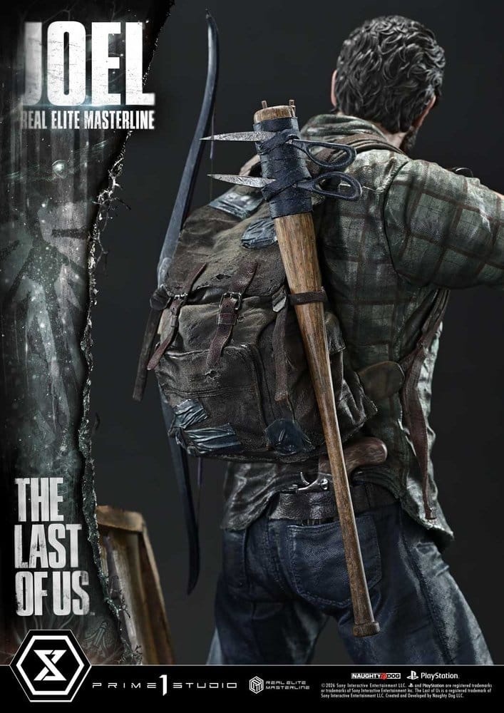 PRIME 1 - The Last of Us (Part I) Real Elite Masterline Statue 1/4 Joel Bonus Version