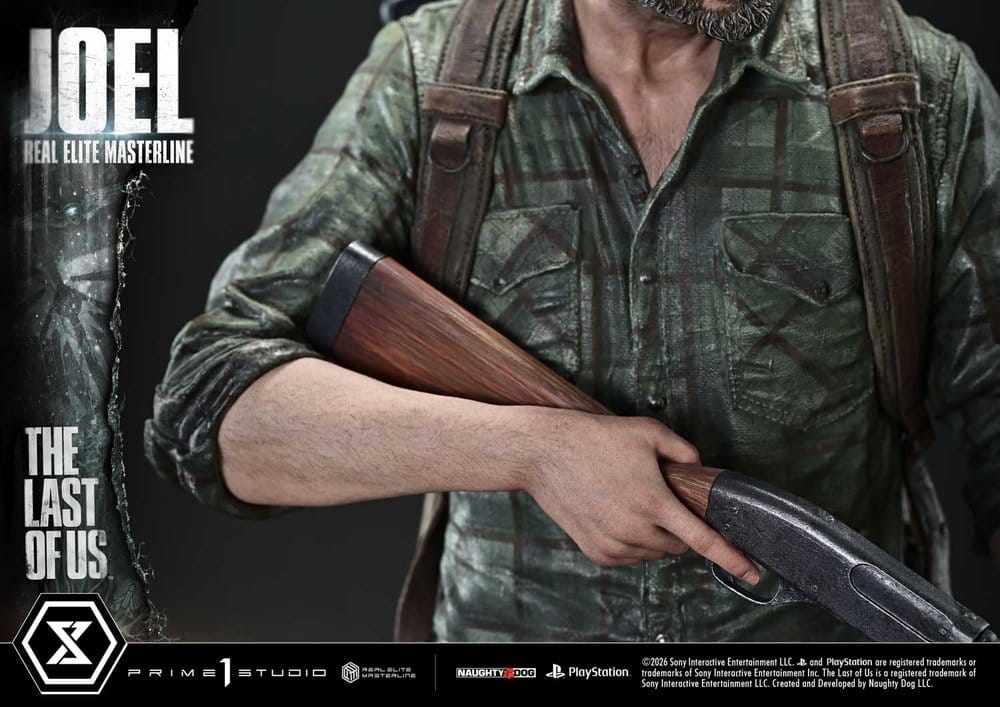 PRIME 1 - The Last of Us (Part I) Real Elite Masterline Statue 1/4 Joel Bonus Version