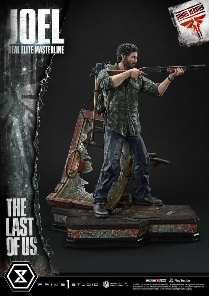 PRIME 1 - The Last of Us (Part I) Real Elite Masterline Statue 1/4 Joel Bonus Version