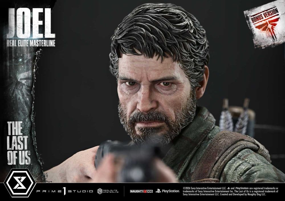 PRIME 1 - The Last of Us (Part I) Real Elite Masterline Statue 1/4 Joel Bonus Version