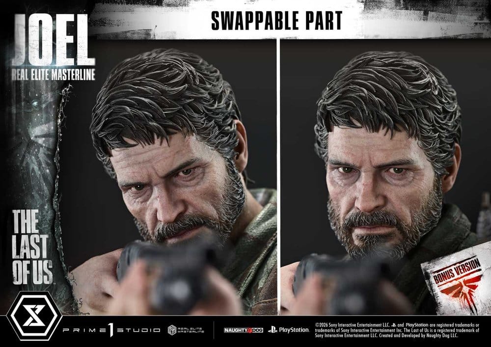 PRIME 1 - The Last of Us (Part I) Real Elite Masterline Statue 1/4 Joel Bonus Version