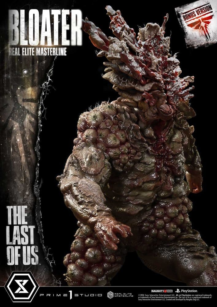 PRIME 1 - The Last of Us (Part I) Real Elite Masterline Statue 1/4 Bloater Ultimate Bonus Version
