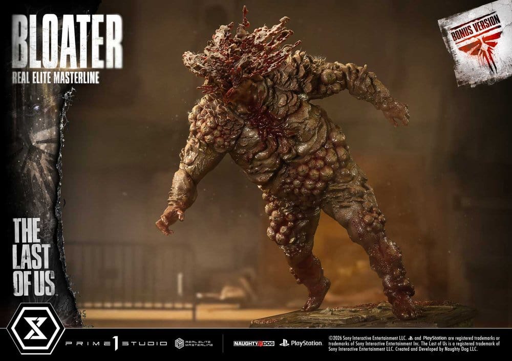 PRIME 1 - The Last of Us (Part I) Real Elite Masterline Statue 1/4 Bloater Ultimate Bonus Version