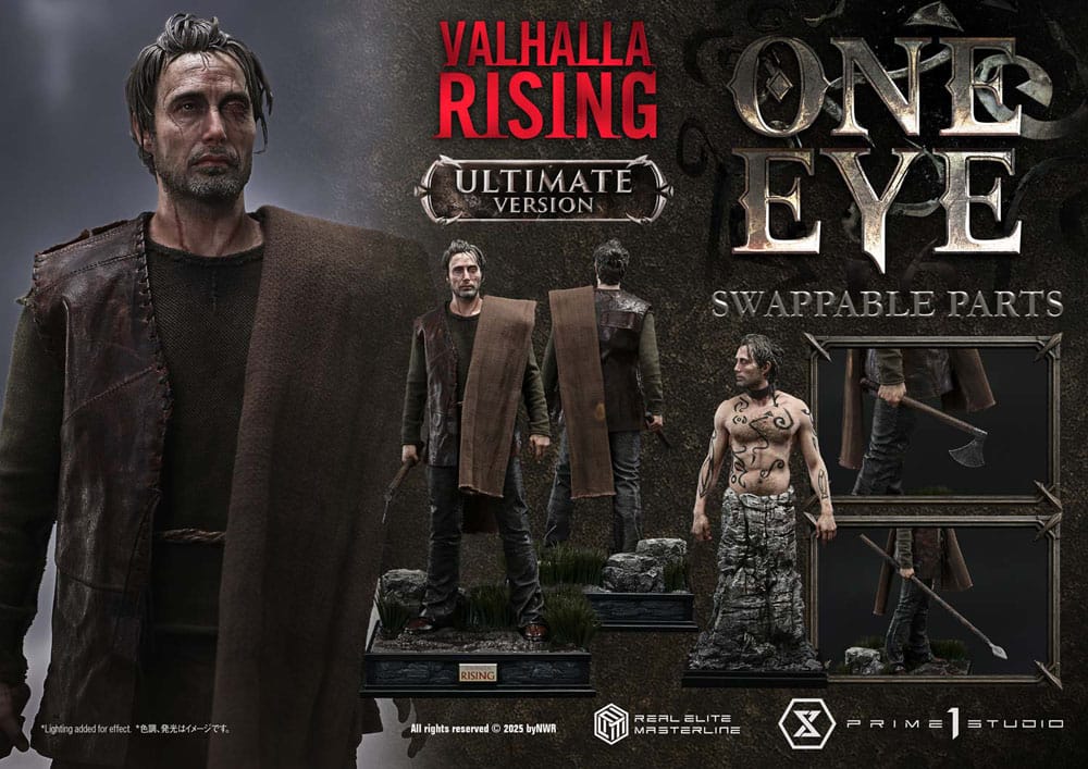 PRIME 1 - Valhalla Rising Real Elite Masterline Series Statue 1/4 One Eye Ultimate Bonus Version