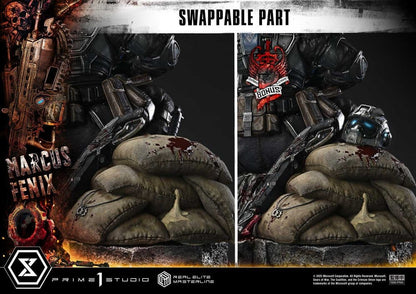 PRIME 1 - Gears of War: Reloaded Real Elite Masterline Series Statue 1/3 Marcus Fenix Ultimate Bonus Version