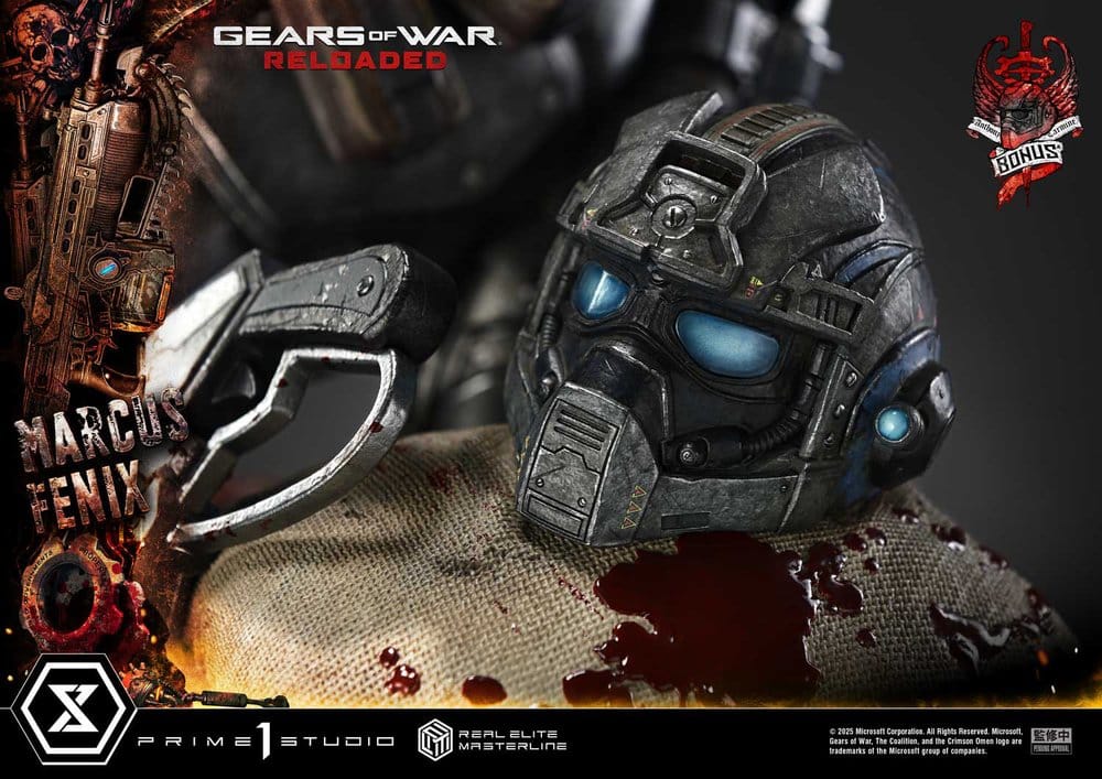 PRIME 1 - Gears of War: Reloaded Real Elite Masterline Series Statue 1/3 Marcus Fenix Ultimate Bonus Version