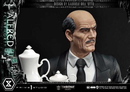 PRIME 1 STUDIOS - Dc Comics - Thrones Legacy Series Statue Alfred Pennyworth (Batman Comics) Bonus Ver