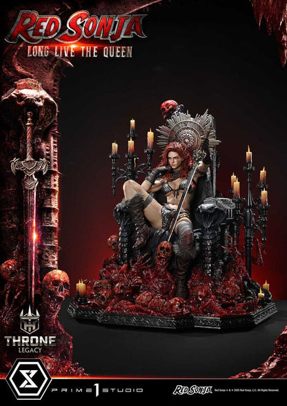 PRIME 1 - Red Sonja Throne Legacy Collection Statue Statue 1/3 Red Sonja: Long Live the Queen Bonus Version