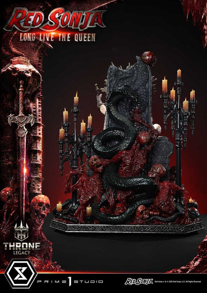 PRIME 1 - Red Sonja Throne Legacy Collection Statue Statue 1/3 Red Sonja: Long Live the Queen Bonus Version