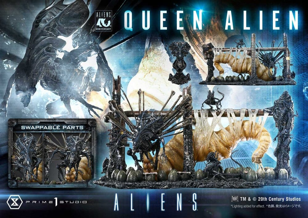 PRIME 1 - Aliens (Film) Ultimate Diorama Masterline Statue Queen Alien