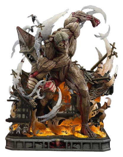 PRIME  1 - Attack on Titan (TV animation) Ultimate Diorama Masterline Statue Reiner Braun Armored Titan Bonus Version