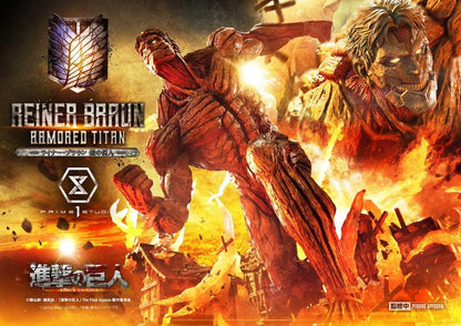 PRIME  1 - Attack on Titan (TV animation) Ultimate Diorama Masterline Statue Reiner Braun Armored Titan Bonus Version