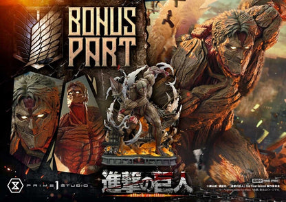 PRIME  1 - Attack on Titan (TV animation) Ultimate Diorama Masterline Statue Reiner Braun Armored Titan Bonus Version