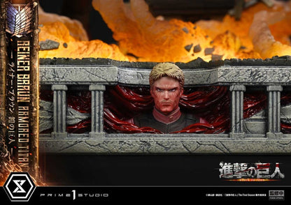PRIME  1 - Attack on Titan (TV animation) Ultimate Diorama Masterline Statue Reiner Braun Armored Titan Bonus Version