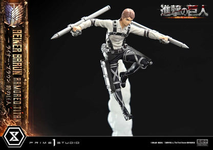 PRIME  1 - Attack on Titan (TV animation) Ultimate Diorama Masterline Statue Reiner Braun Armored Titan Bonus Version