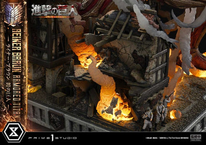 PRIME  1 - Attack on Titan (TV animation) Ultimate Diorama Masterline Statue Reiner Braun Armored Titan Bonus Version