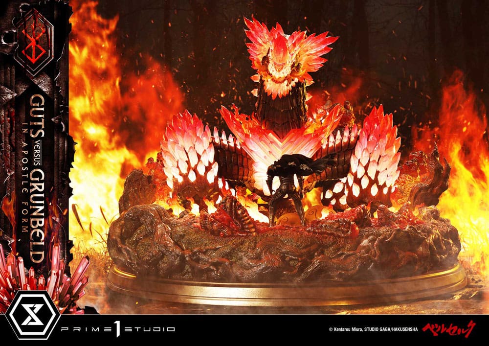 PRIME 1  - Berserk Ultimate Diorama Masterline Series Statue Berserk Guts vs. Grunbeld in Apostle Form