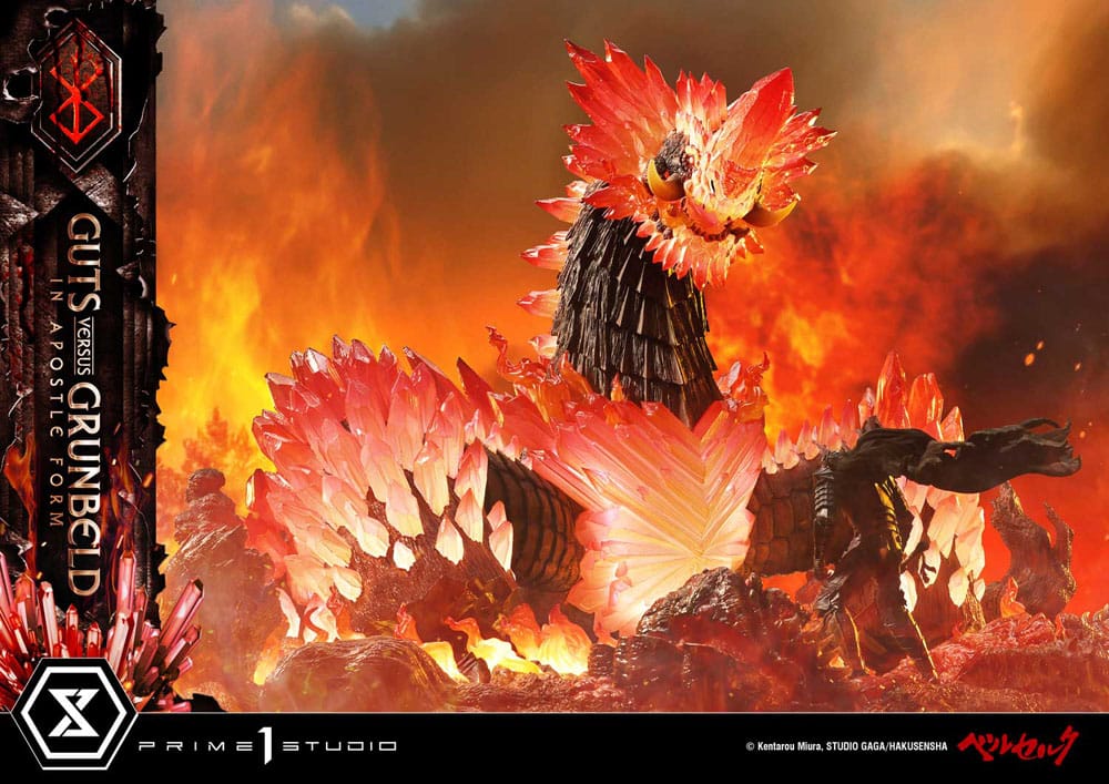 PRIME 1  - Berserk Ultimate Diorama Masterline Series Statue Berserk Guts vs. Grunbeld in Apostle Form