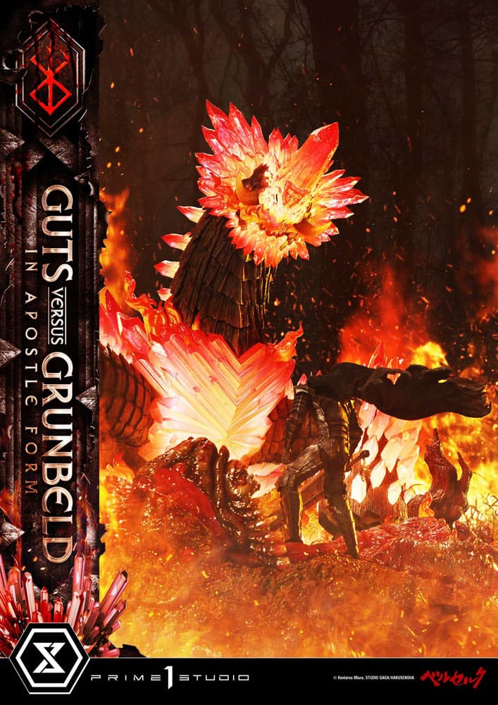 PRIME 1  - Berserk Ultimate Diorama Masterline Series Statue Berserk Guts vs. Grunbeld in Apostle Form