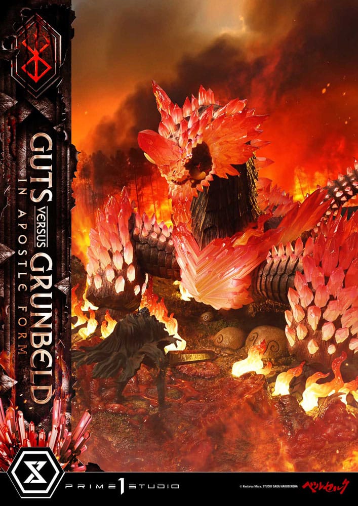 PRIME 1  - Berserk Ultimate Diorama Masterline Series Statue Berserk Guts vs. Grunbeld in Apostle Form