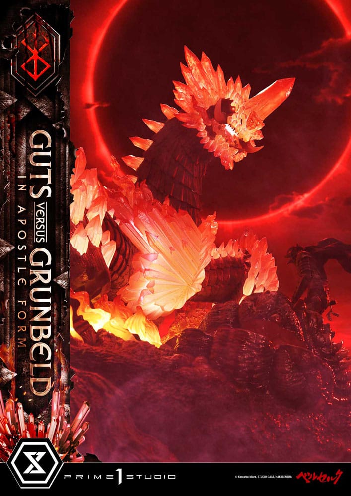 PRIME 1  - Berserk Ultimate Diorama Masterline Series Statue Berserk Guts vs. Grunbeld in Apostle Form